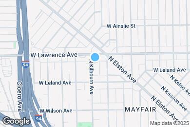 Map image of the property - 4741 N Kilbourn Ave
