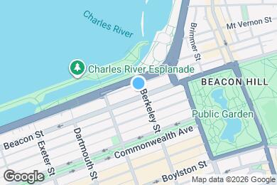 Map image of the property - 138 Beacon St