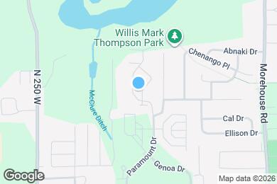 Map image of the property - Lark West Lafayette Apartments