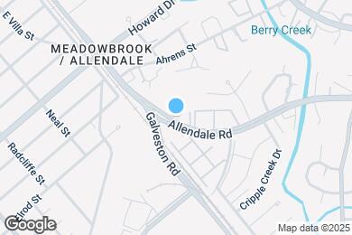 Map image of the property - Berry Creek Townhomes