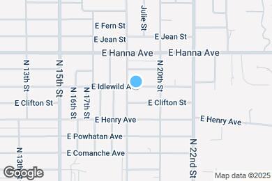 Map image of the property - 1905 E Idlewild Ave