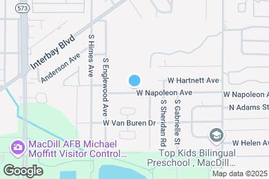 Map image of the property - 3309 W Napoleon Ave