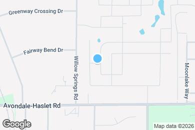 Map image of the property - 1740 Escondido Dr