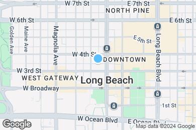 Map image of the property - Elevate Long Beach