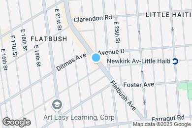 Map image of the property - 1248 Flatbush Ave