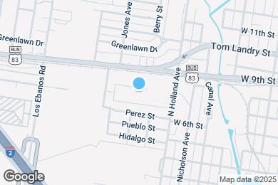 Map image of the property - 905 W 8th St