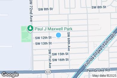 Map image of the property - 7000 SW 12th St