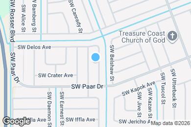 Map image of the property - 4142 SW Endicott St
