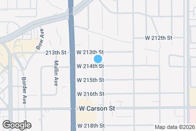 Map image of the property - 1605 W 214th St