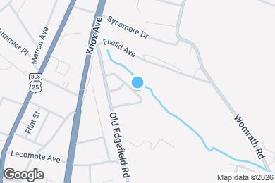 Map image of the property - 1227 Radiance Dr