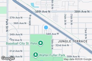 Map image of the property - 7801 34th Ave N