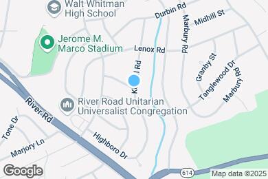 Map image of the property - 6100 Eastview St