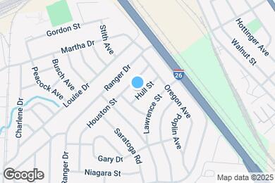Map image of the property - 2664 Hull St