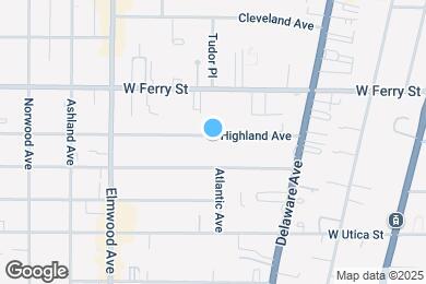 Map image of the property - 90 Highland Ave