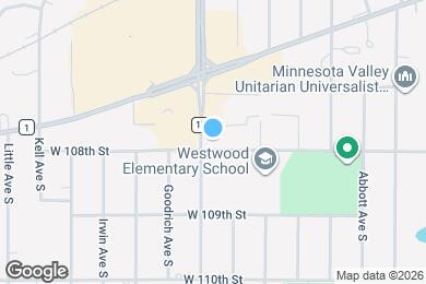 Map image of the property - 3828 W 108th St