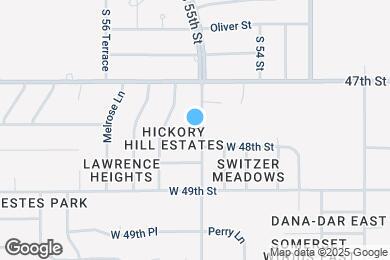 Map image of the property - 10300 W 48th St