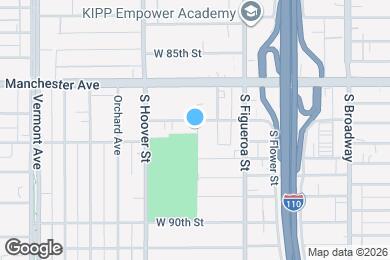 Map image of the property - 602 W 87th St