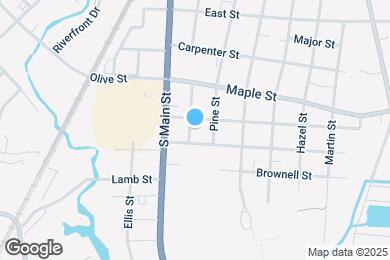 Map image of the property - 22 Lafayette St