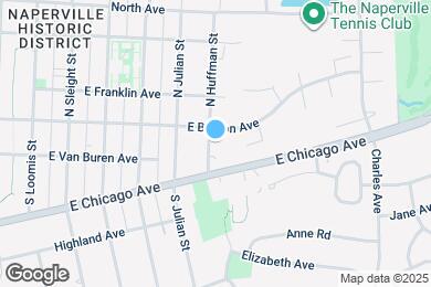 Map image of the property - 14 S Huffman St