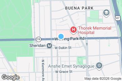 Map image of the property - 923 W Irving Park Rd