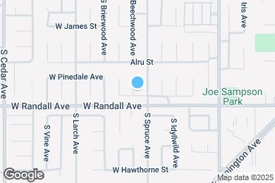 Map image of the property - 873 S Beechwood Ave