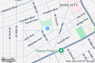 Map image of the property - 3405 Woodbine Ave