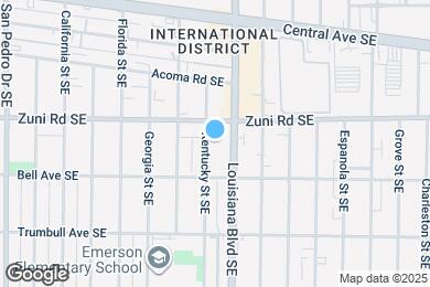 Map image of the property - 416 Kentucky St SE