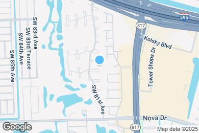 Map image of the property - 8015 SW 21st Ct
