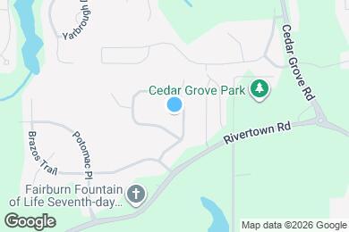 Map image of the property - 6721 Delaware Bend