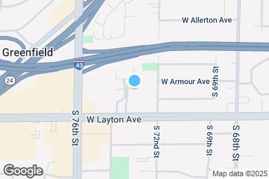 Map image of the property - 4670 S Woodland Dr