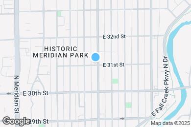 Map image of the property - 3104 Central Ave