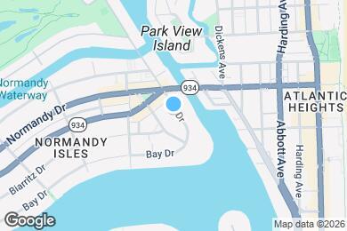 Map image of the property - 6922 Bay Dr