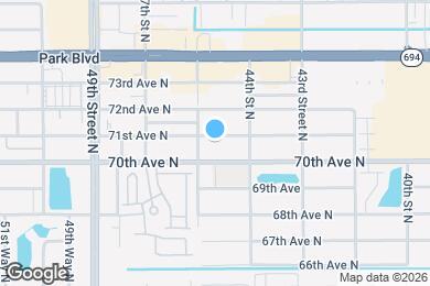 Map image of the property - 4540 71st Ave N