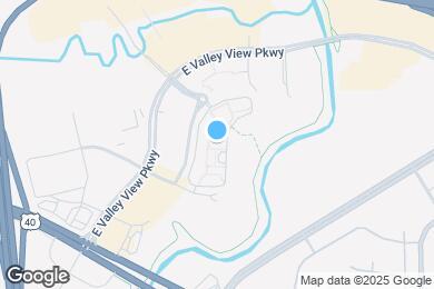 Map image of the property - Eastland Trails Apartments