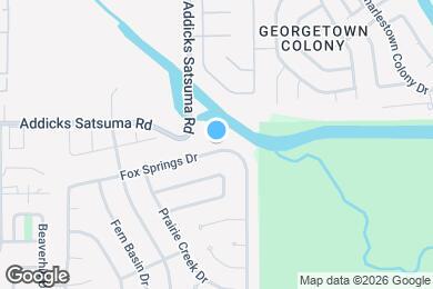Map image of the property - 15614 Fox Springs Dr