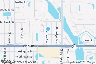 Map image of the property - 5665 Bronx Ave