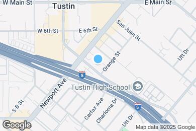 Map image of the property - TUSTIN LANAI APARTMENTS