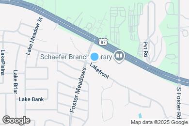 Map image of the property - 6119 Lakefront
