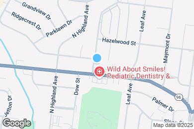 Map image of the property - 1306 Huntington Dr