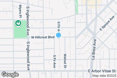 Map image of the property - 150 W Hillcrest Blvd