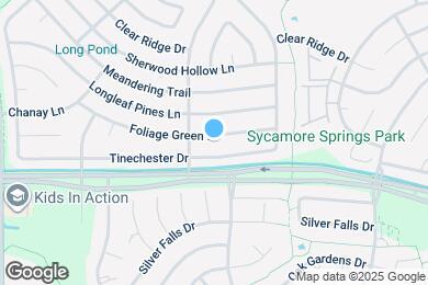 Map image of the property - 2718 Foliage Green Dr