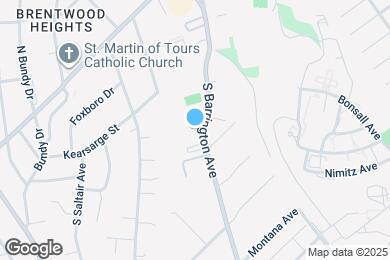 Map image of the property - 451 S Barrington Ave