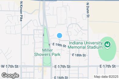 Map image of the property - 1706 N Washington St