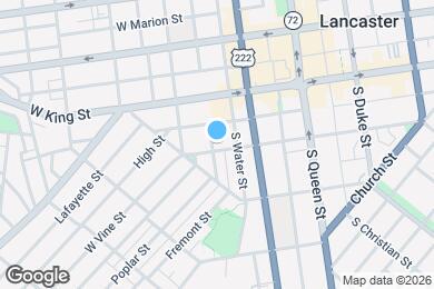 Map image of the property - 219 W Vine St