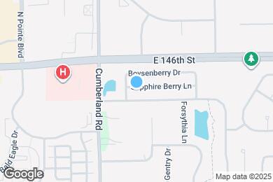 Map image of the property - 9915 Sapphire Berry Ln