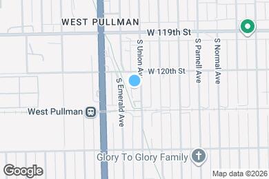 Map image of the property - 12026 S Union Ave