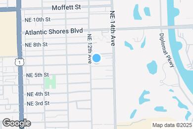 Map image of the property - 610 NE 12th Ave