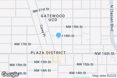 Map image of the property - 1706 NW 18th St