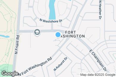Map image of the property - 645 E Champlain Dr