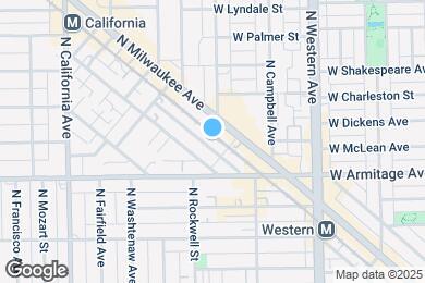 Map image of the property - 2049 N Bingham St